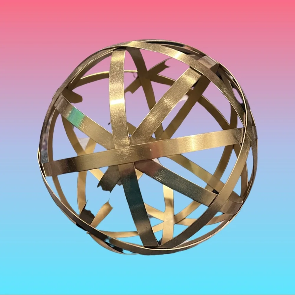 THRESHOLD BRASS DECORATIVE ORB - Picture 3 of 6